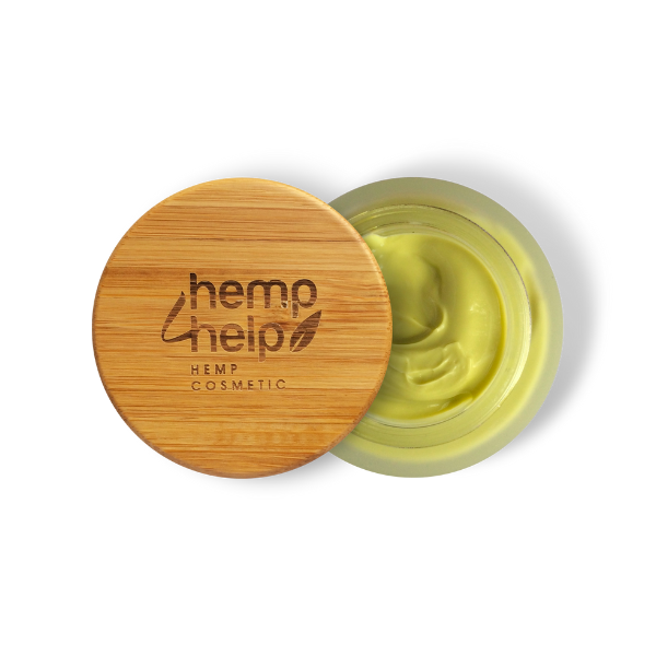 MOISTURIZING CREAM+NIGHT CARE by Hemp4Help: ORGANIC hemp oil, jojoba oil and argan oil extract, shea butter, vitamin E. ORGANIC FACE CREAM for DRY-SENSIBLE skin and OILY-INFLAMMATORY skin | 50ml